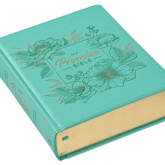 KJV My Promise Bible--imitation leather, teal - NEW - Picture 3 of 11